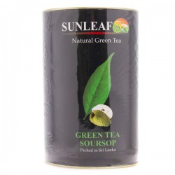 Чай зеленый, Sunleaf (Санлиф) 75 г 1 шт с саусепом жестяная банка