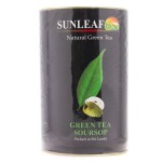 Чай зеленый, Sunleaf (Санлиф) 75 г 1 шт с саусепом жестяная банка